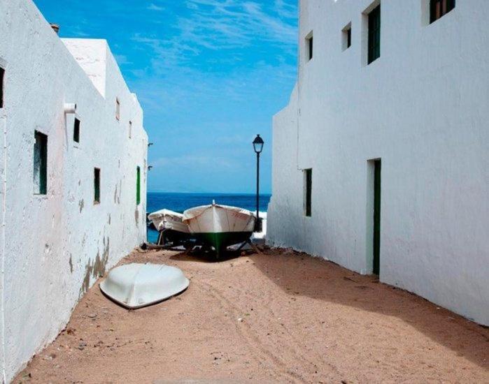 Casa Rosa Apartment Famara Luaran gambar